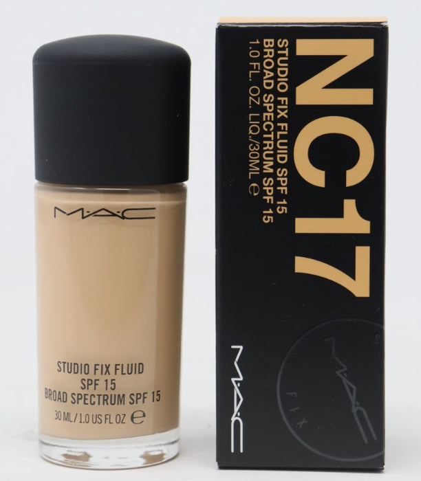 MAC Studio Fix Fluid SPF15 Foundation - 2 NC17 - 1.01 fl oz - Ulta Beauty