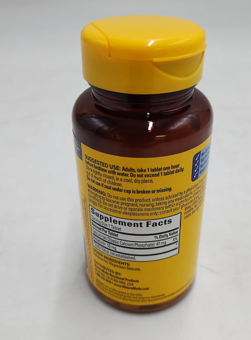 Nature Made Melatonin Extra Strength 100% 10mg Tablets - 70ct EXP: 03/2026
