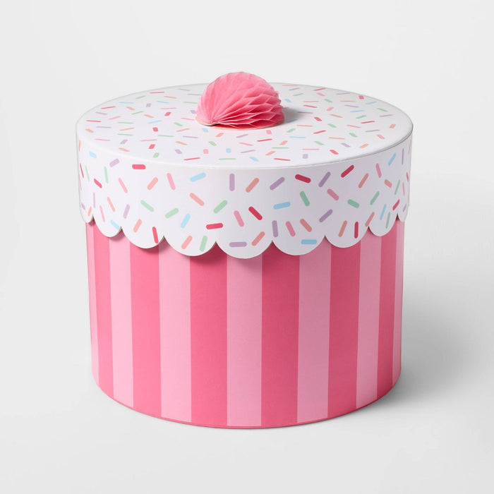 Small Pink Cupcake Box - Spritz