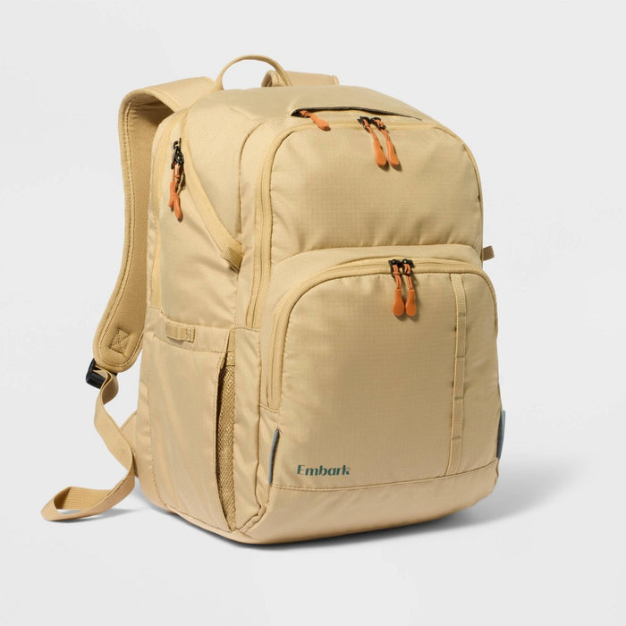 Top-Load 17" Backpack Tan - Embark?