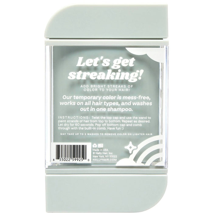 Hally Shade Stix Temporary Wash Out Hair Color - Silver - 0.4oz