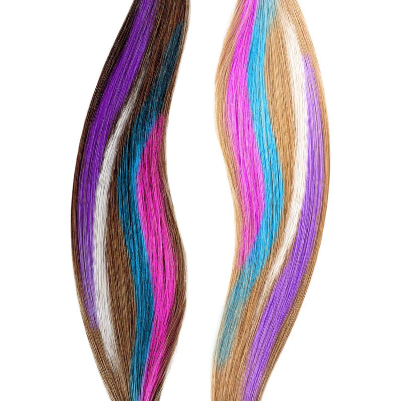 Hally Shade Stix Temporary Wash Out Hair Color - Silver - 0.4oz