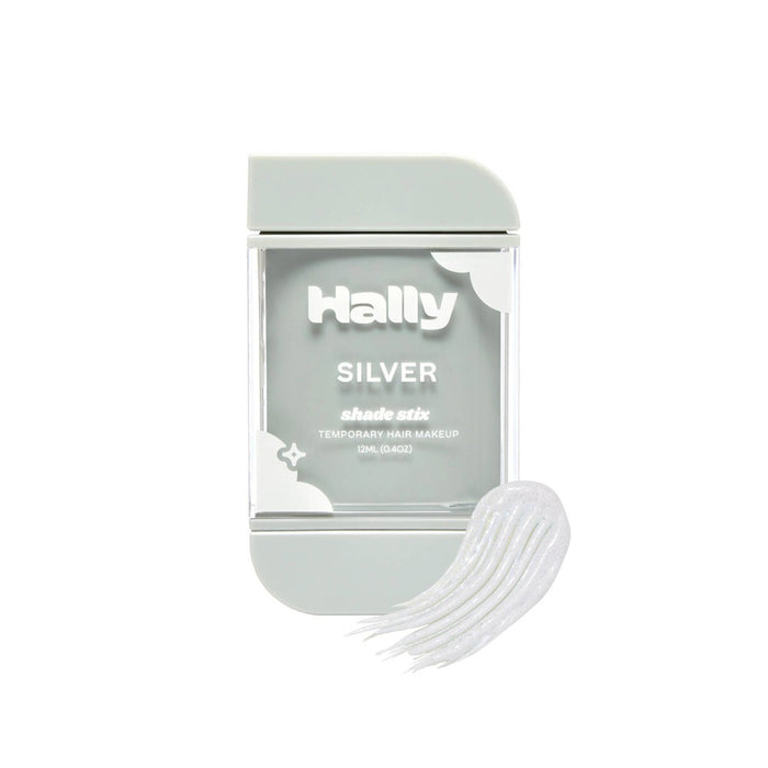 Hally Shade Stix Temporary Wash Out Hair Color - Silver - 0.4oz