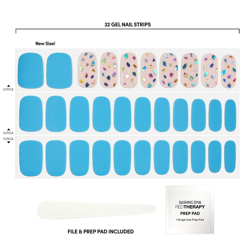 Dashing Diva Nail Art Gloss Palette - Magic Touch - 32ct