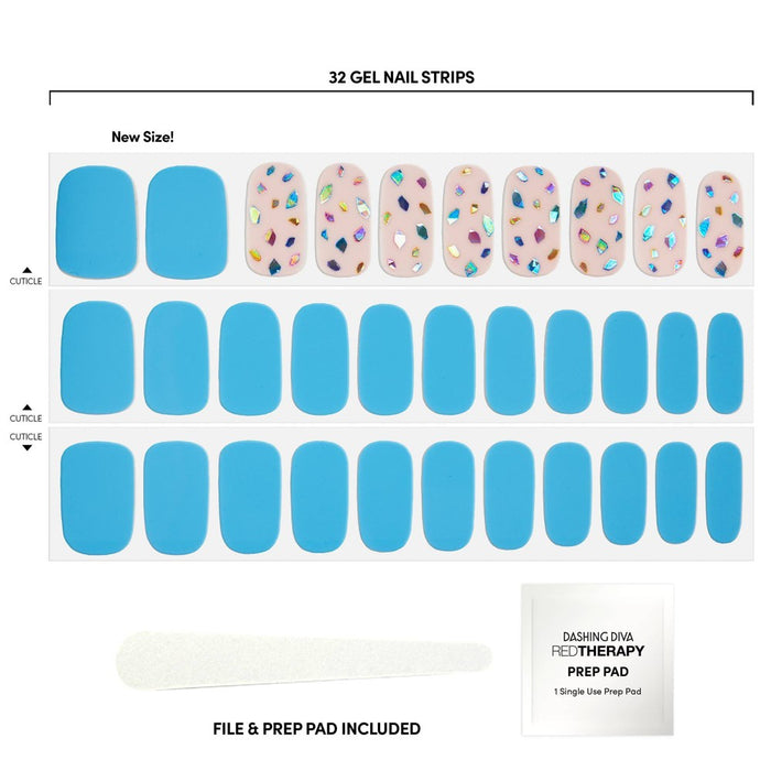 Dashing Diva Nail Art Gloss Palette - Magic Touch - 32ct