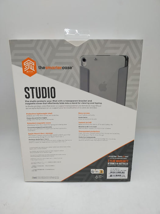 STM Studio 10th Gen iPad Case - Gray SEE DETAILS