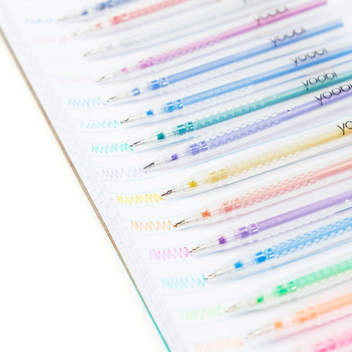 Yoobi 30pk Gel Pens Set Multicolor