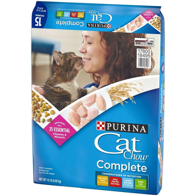 Purina Cat Chow Complete Chicken Flavor Dry Cat Food - 15lbs (LOCAL PICKUP ONLY)