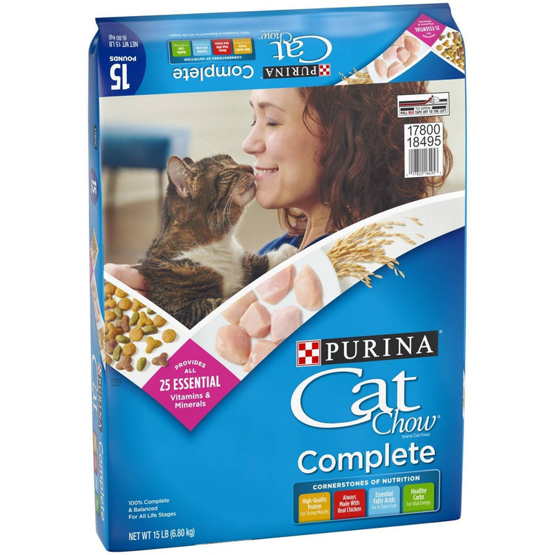 Purina Cat Chow Complete Chicken Flavor Dry Cat Food - 15lbs (LOCAL PICKUP ONLY)