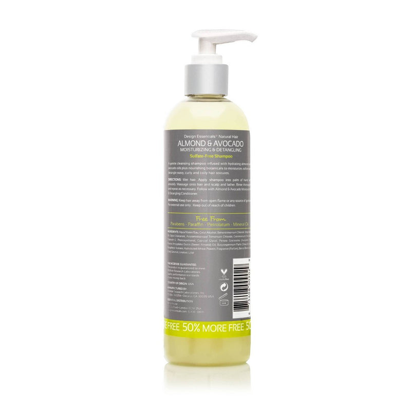 Design Essentials Almond Avocado Shampoo - 12 fl oz