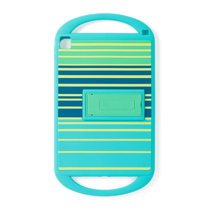 Komar Kids Blue/Green Stripes Kids' iPad Case w/Stand