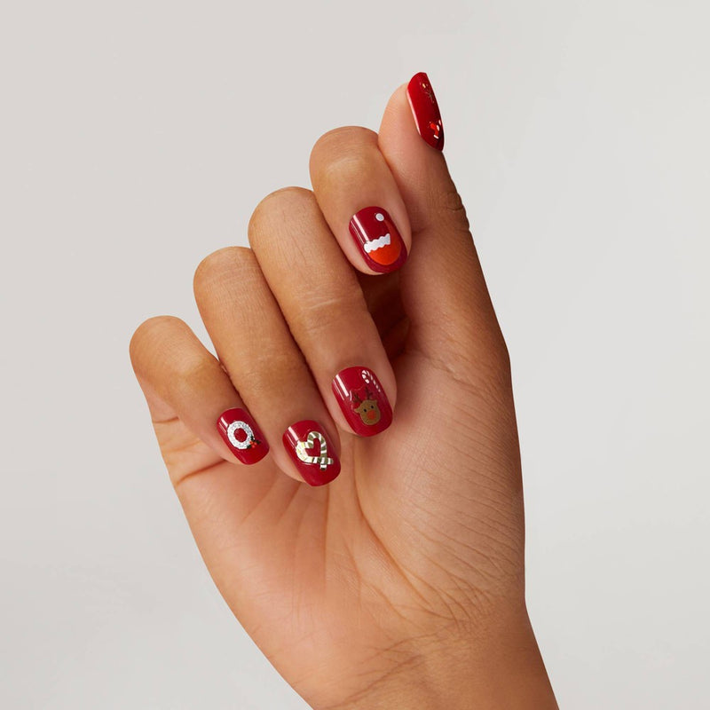 Dashing Diva Magic Pick Nail Art - Holiday Cheers - 75ct
