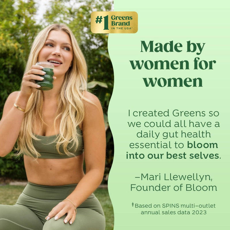 BLOOM NUTRITION Greens and Superfoods Powder - Berry - 30ct