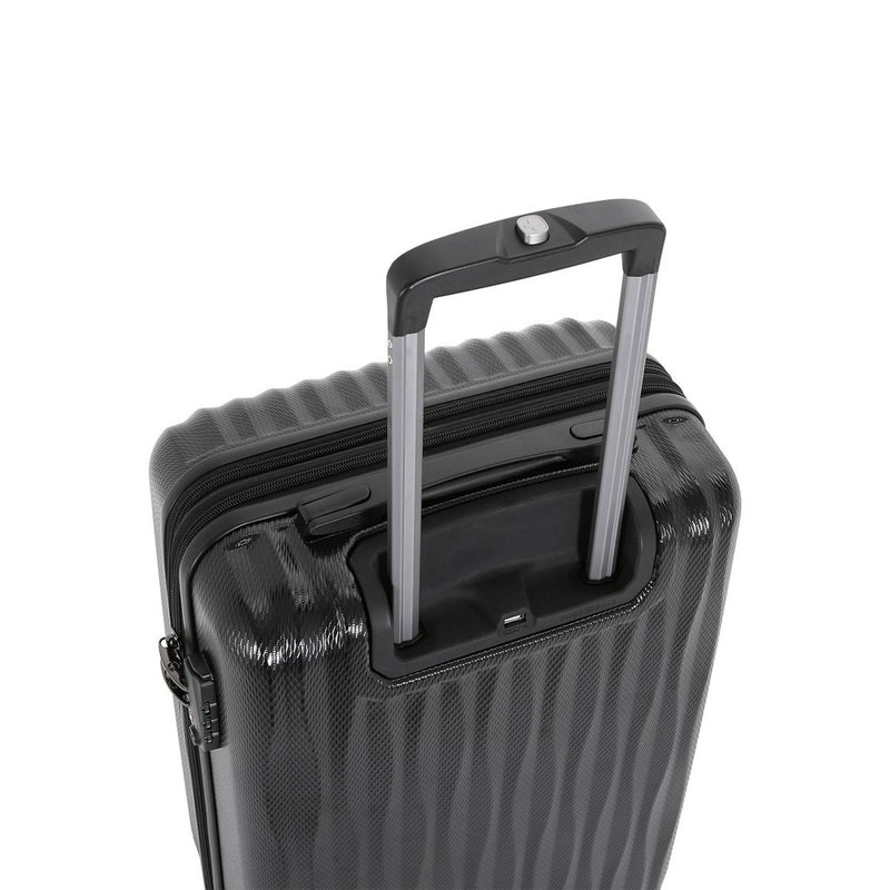 SWISSGEAR Energie Hardside Carry On Spinner Suitcase - Black