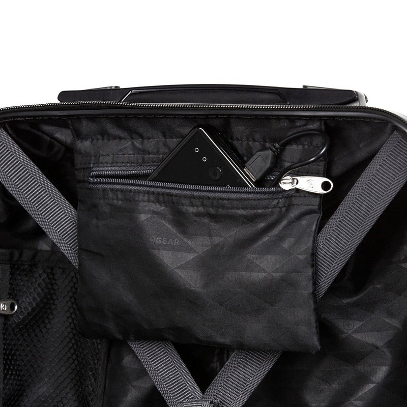 SWISSGEAR Energie Hardside Carry On Spinner Suitcase - Black