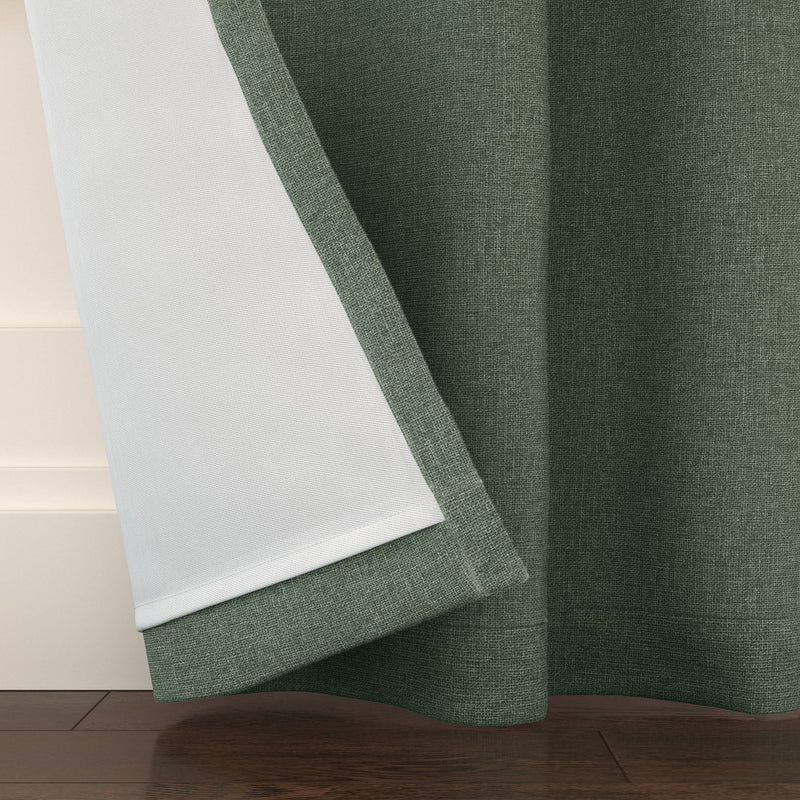 50"x63" Blackout Aruba Window Curtain Panel Fern Green - Threshold