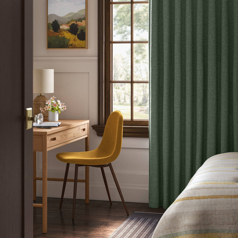 50"x63" Blackout Aruba Window Curtain Panel Fern Green - Threshold
