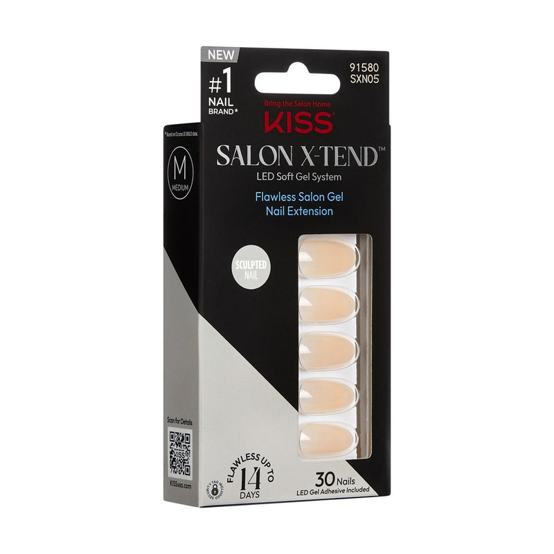 KISS Products Salon X-tend Fake Nails - Moonlight - 34ct