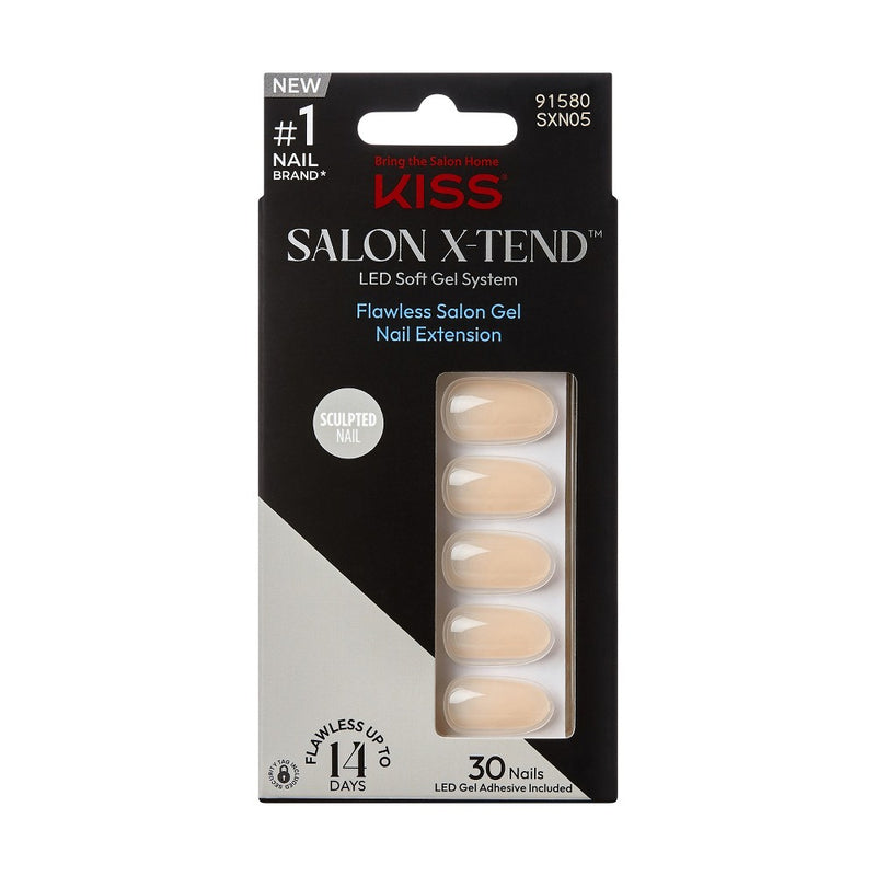 KISS Products Salon X-tend Fake Nails - Moonlight - 34ct