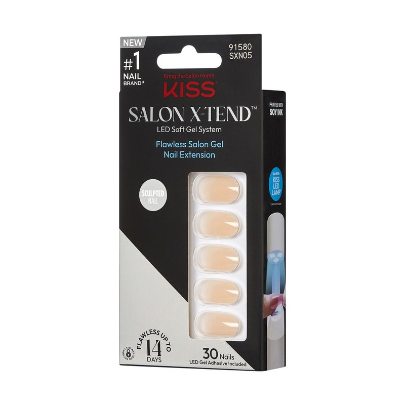 KISS Products Salon X-tend Fake Nails - Moonlight - 34ct