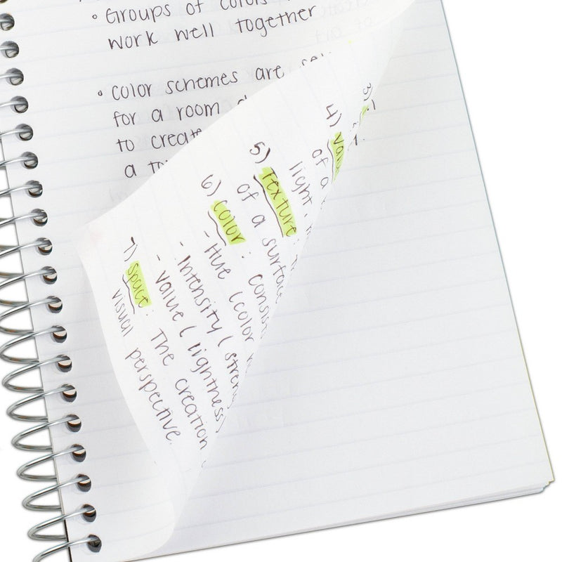 Five Star College Ruled 1 Subject Spiral Notebook Small Sunburst