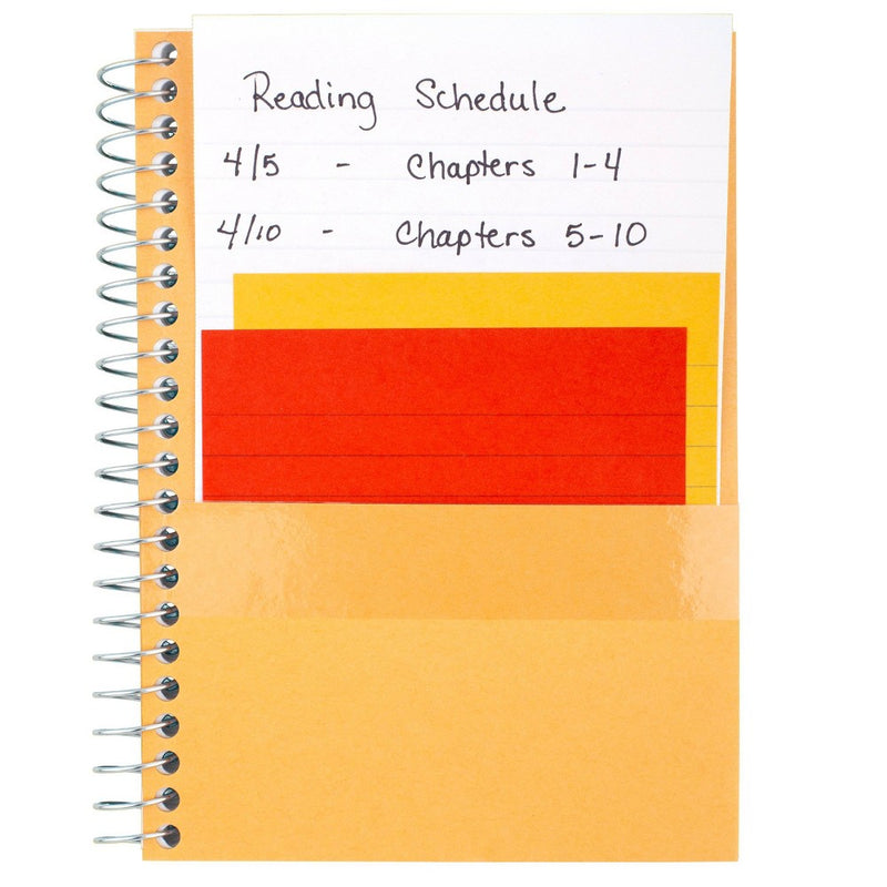 Five Star College Ruled 1 Subject Spiral Notebook Small Sunburst