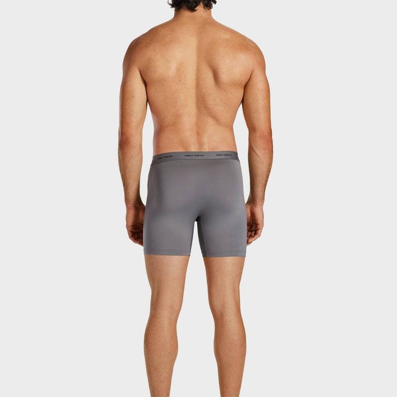 Pair of Thieves Men's Quick Dry Boxer Briefs 3pk - Gray L