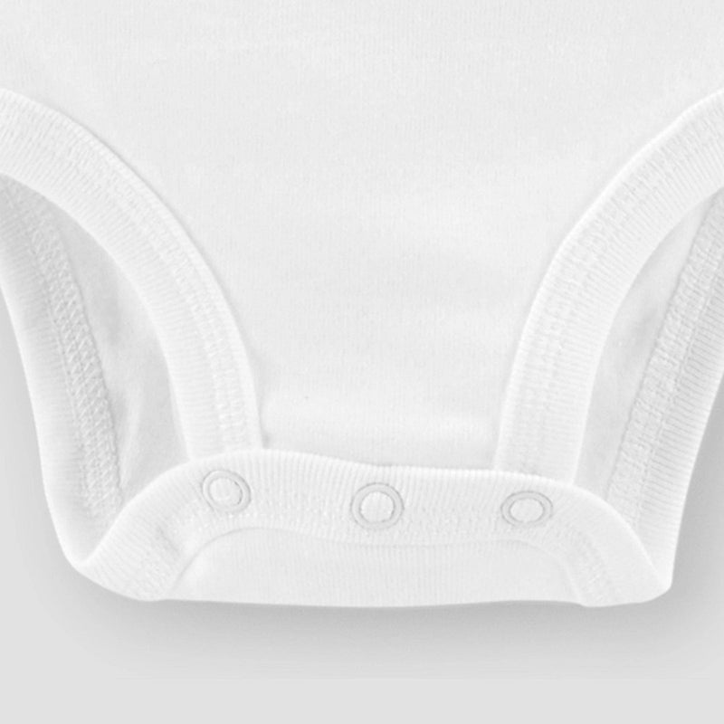 Carter's Just One You Baby 3pk Long Sleeve Bodysuit - White 6M