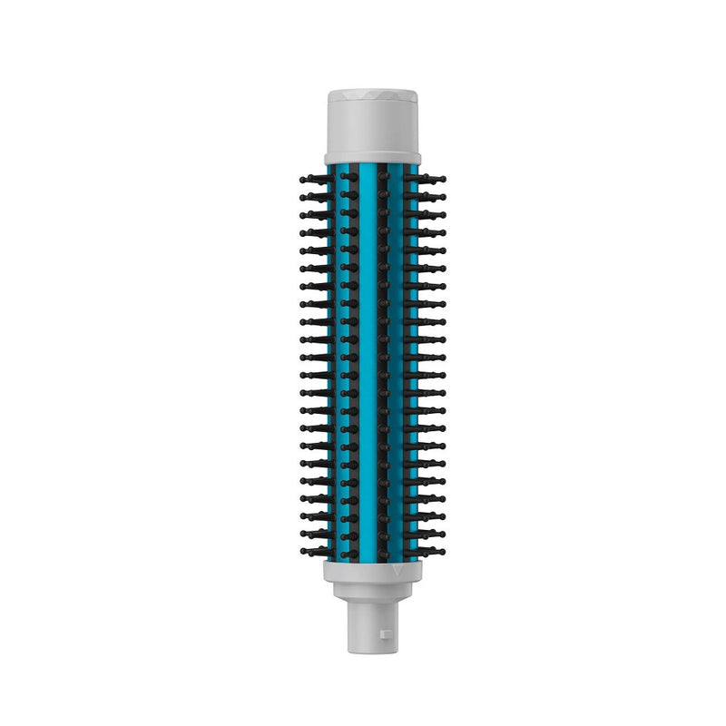 Conair Style Chemistry Round Heating Curling Brush Attachment For Use With Style Chemistry Starter Kit Power Handle - Turquoise Blue - 1"