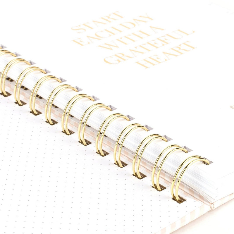 Sugar Paper Essentials 2025 Weekly/Monthly Planner 8.5"x6.5" Pink Stripe