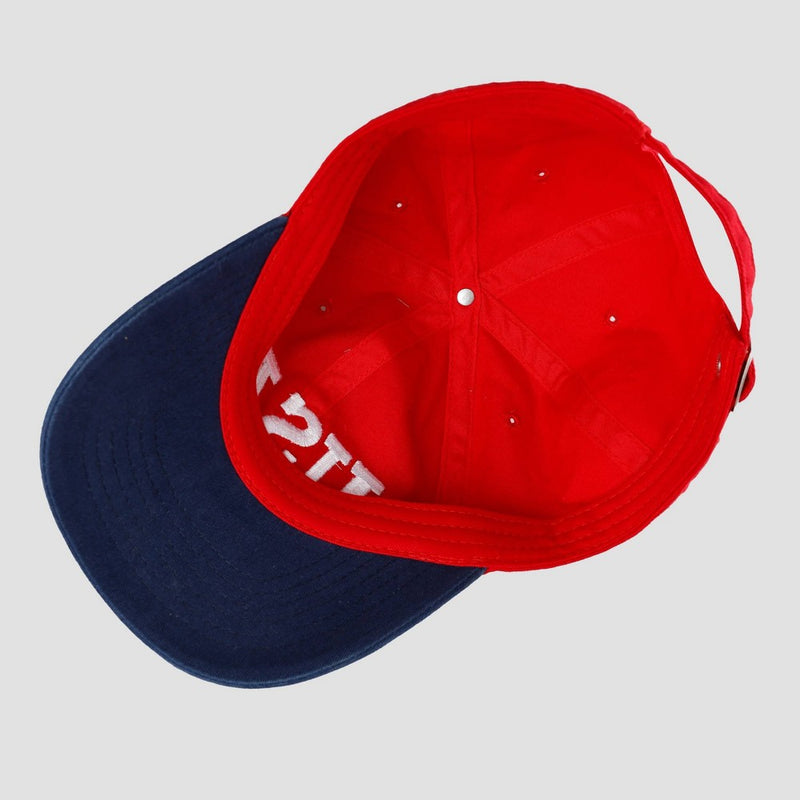 Wemco Men's Cotton Baseball Hat - Red/Blue