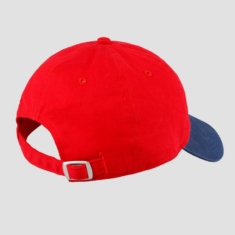Wemco Men's Cotton Baseball Hat - Red/Blue