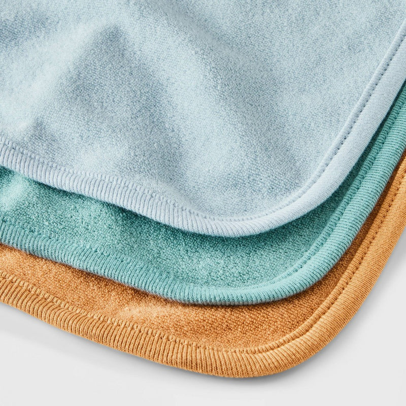 Baby 6pk Washcloth Set - Cloud Island Bronze