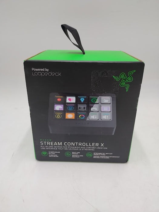 Razer Stream Controller X Streaming Keypad deck Black SEE DETAILS