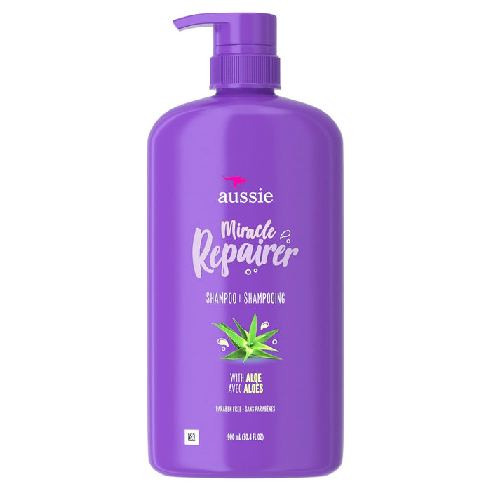 Aussie Miracle Repairer Shampoo with Aloe - 30.4 fl oz