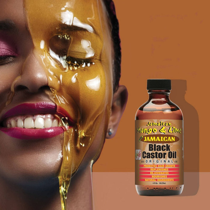 Jamaican Black Castor Oil Mango and Lime Black Castor Oil Original - 4 fl oz
