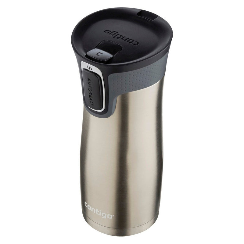 Contigo West Loop 16oz Stainless Steel Travel Mug Silver