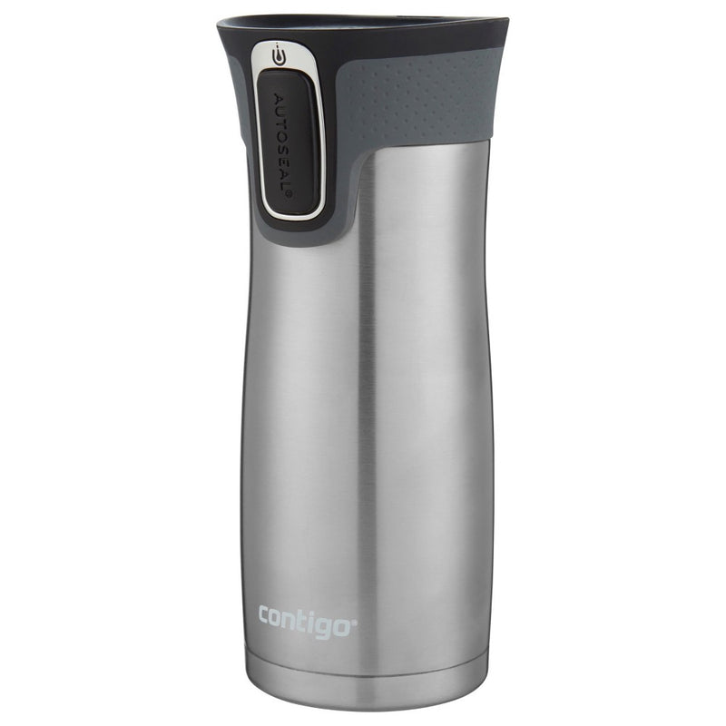 Contigo West Loop 16oz Stainless Steel Travel Mug Silver