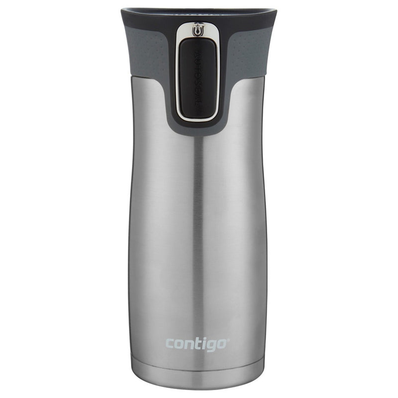 Contigo West Loop 16oz Stainless Steel Travel Mug Silver