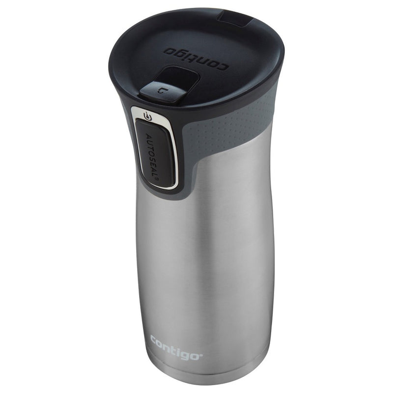 Contigo West Loop 16oz Stainless Steel Travel Mug Silver