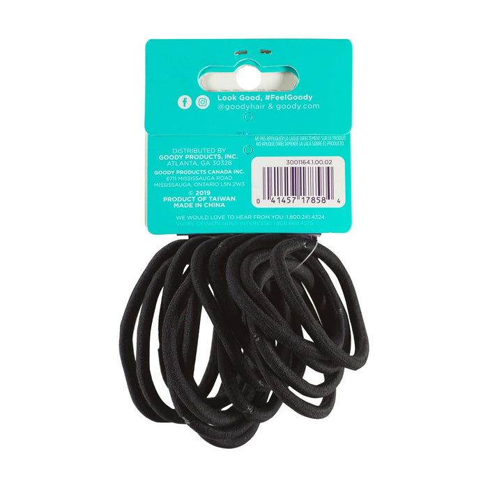 Goody Total Texture Super Stretch Elastic - Black - 15ct