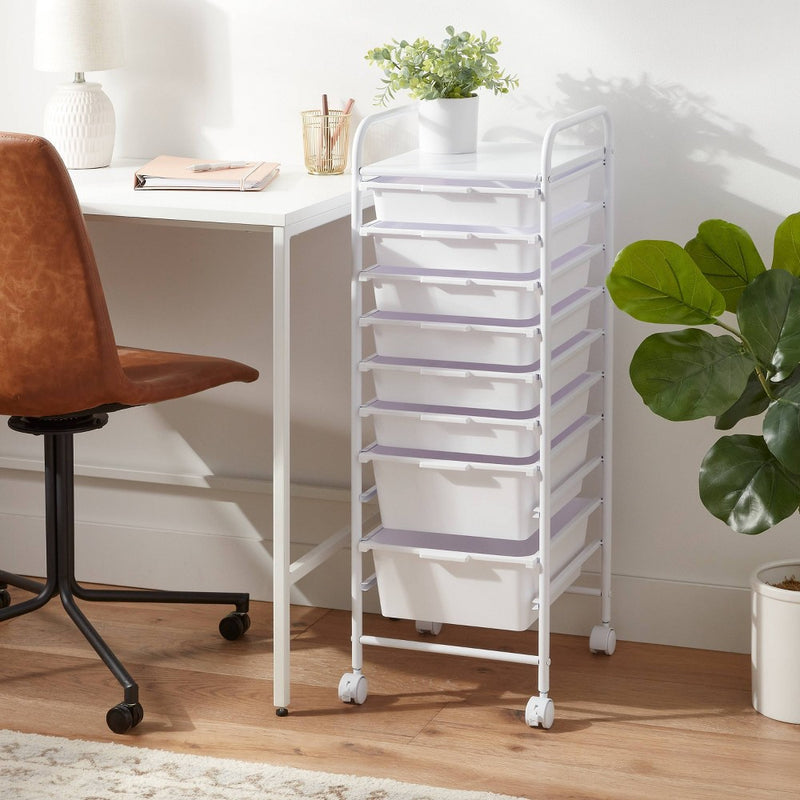 8 Drawer Storage Cart - Brightroom (LOCAL PICKUP ONLY)