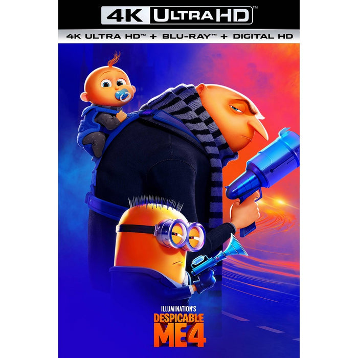 Despicable Me 4 (4K/UHD + Blu-ray + Digital) *ADD 3 TO YOUR CART & 1 IS FREE!*