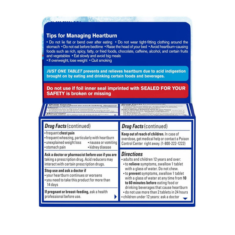 Pepcid AC Max Strength Icy Cool Mint Digestive Health Treatment - 40ct