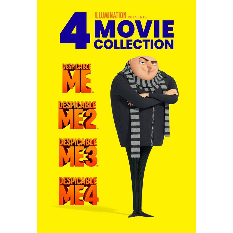 Despicable Me 4-Movie Collection (DVD) *ADD 3 TO YOUR CART & 1 IS FREE!*