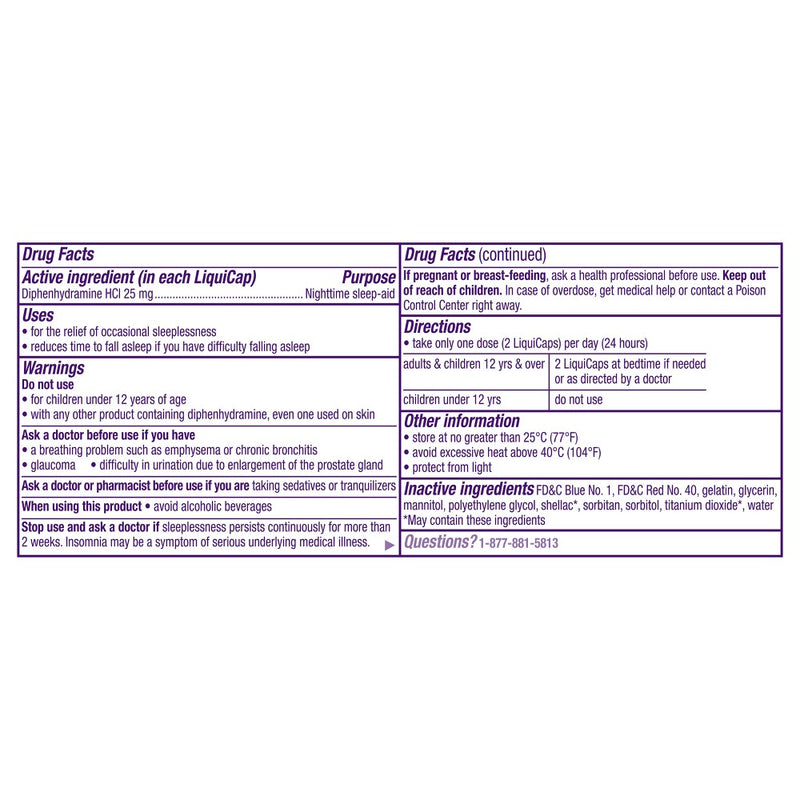ZzzQuil Nighttime Sleep-Aid LiquiCaps - 24ct
