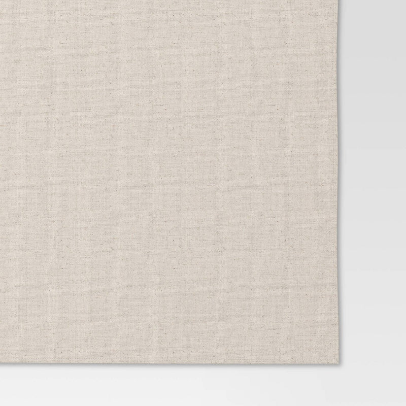 120"x60" Linen Blend Tablecloth Cream - Threshold