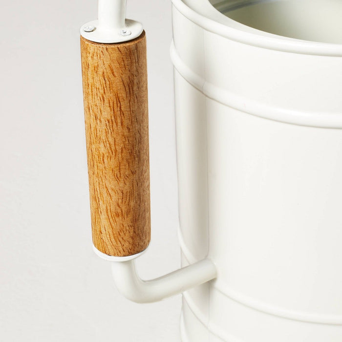 2.88L Painted Metal Watering Can Cream - Hearth & Hand with Magnolia