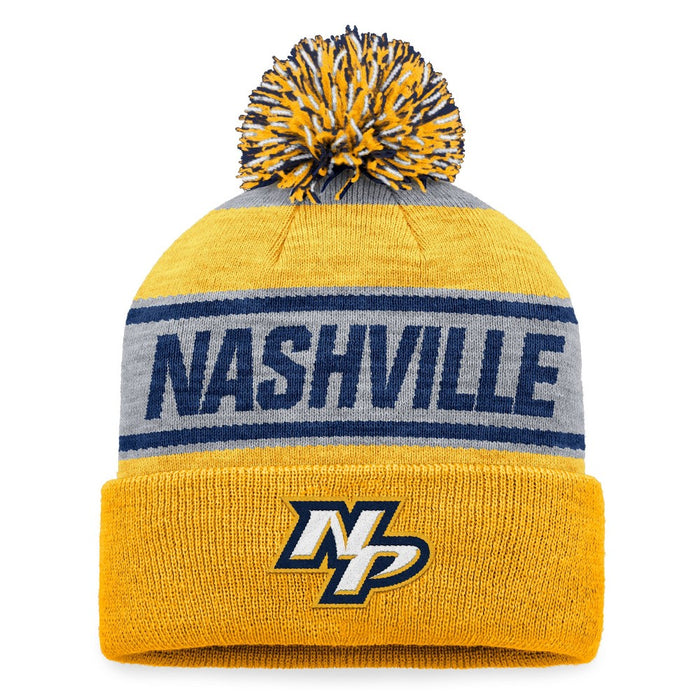 NHL Nashville Predators Adult Albert Knit Beanie