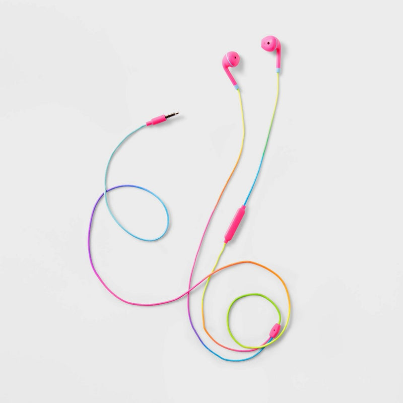 Wired Earbuds - heyday Neon Gradient